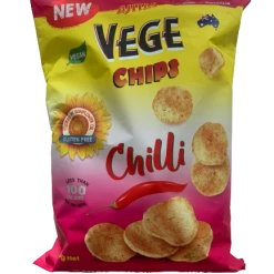 Ajitas Vege Chilli Chips 100g