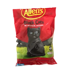 Allens Allen’s Black Cats 170g Lollies