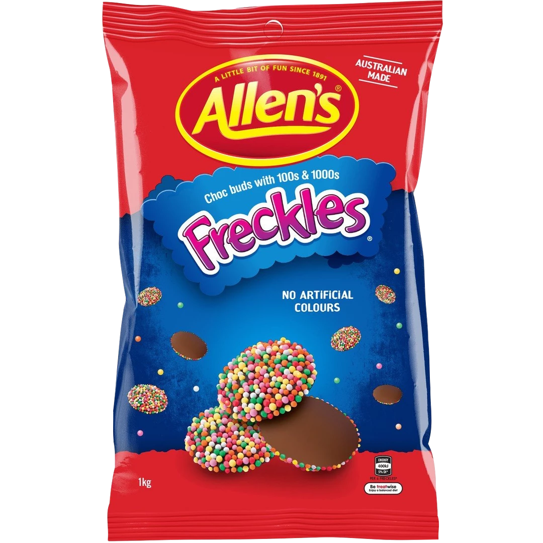 Allens Allen's Freckles 120g Lollies 3 Allens Allen's Freckles 120g Lollies