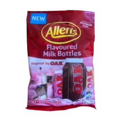 Allens Allen's Oak Inspired Milk Bottles 170g Lollies