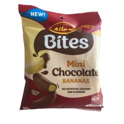 Allens Allen's Bites Mini Chocolate Bananas 120g
