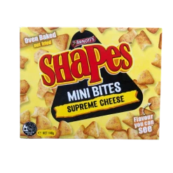 Arnotts Arnott's Shapes Mini Bites Supreme Cheese 140g