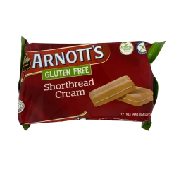 Arnotts Biscuits Arnott's Gluten Free Shortbread Cream 144g