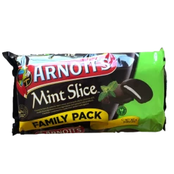 Arnotts Arnott's Mint Slice Family Pack 365g Biscuits