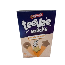 Arnotts Arnott's TeeVee Snacks Cosmic Caramel 165g Pantry