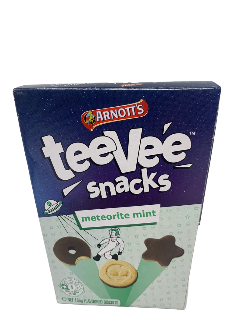 Arnotts Pantry Arnott's TeeVee Snacks Meteorite Mint 165g 3 Arnotts Pantry Arnott's TeeVee Snacks Meteorite Mint 165g