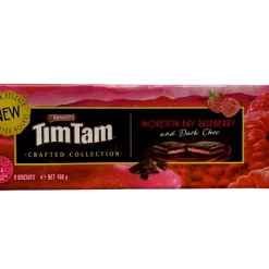 Arnotts Arnott's Tim Tam Moreton Bay Raspberry & Dark Chocolate Biscuits