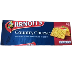 Arnotts Arnott's Country Cheese 250g Biscuits