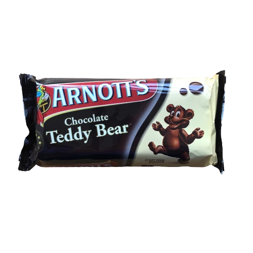Arnotts Arnott's Chocolate Teddy Bear 200g 3 Arnotts Arnott's Chocolate Teddy Bear 200g