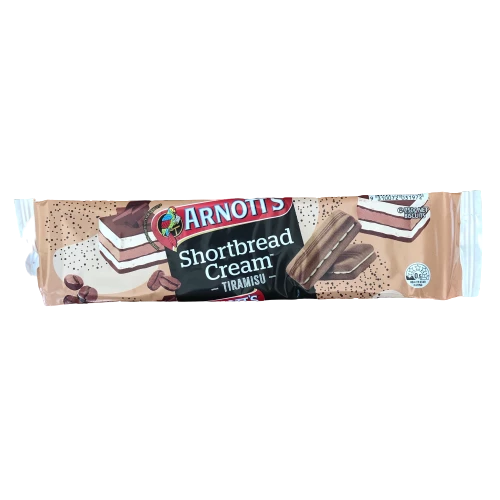 Arnotts Biscuits Arnott's Shortbread Cream Tiramisu 250g 3 Arnotts Biscuits Arnott's Shortbread Cream Tiramisu 250g