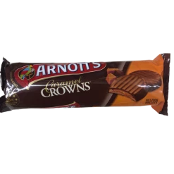 Arnotts Arnott's Caramel Crowns 200g Biscuits