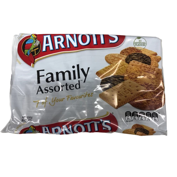 Arnotts Arnott's Family Assorted 500g 3 Arnotts Arnott's Family Assorted 500g