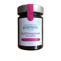 Beerenberg Fig & Pomegranate For Cheese 190g Pantry