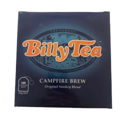 Billy Tea - Campfire Brew - 100 Bags Coffee, Tea, Milo
