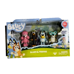 Treatsfromoz Bluey & Friends Figurine Pack