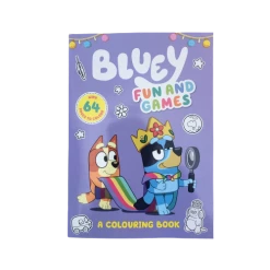 Treatsfromoz Bluey - Fun & Games Colouring Book
