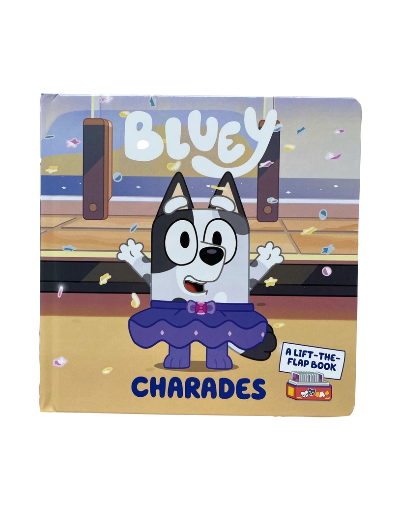 Treatsfromoz Bluey Charades Board Book 3 Treatsfromoz Bluey Charades Board Book