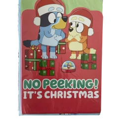 Treats From Oz Bluey Christmas Cards - No Peeking!