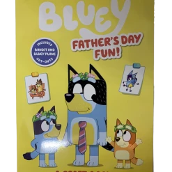 Treats From Oz Bluey Father's Day Fun Craft Book