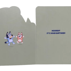 Treatsfromoz Bluey Greeting Card - 2nd Birthday