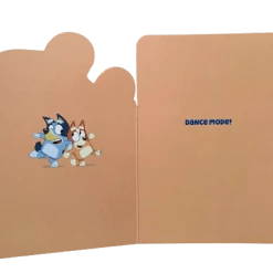 Treatsfromoz Bluey Greeting Card - 5th Birthday