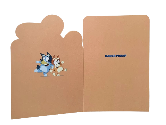 Treatsfromoz Bluey Greeting Card - 5th Birthday 4 Treatsfromoz Bluey Greeting Card - 5th Birthday