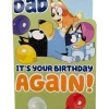 Treatsfromoz Bluey Greeting Card - Dad It's Your Birthday Again!