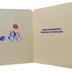 Treatsfromoz Bluey Greeting Card - It's Your Birthday Birthday