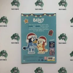 Treatsfromoz Bluey Hooray, It's Christmas! A Sticker Activity Book