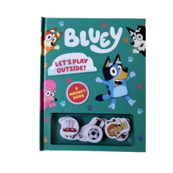 Treatsfromoz Bluey Let's Play Outside! A Magnet Book