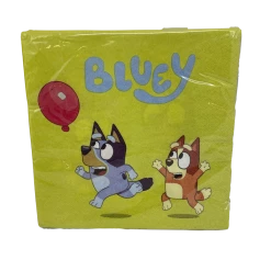 Treats From Oz Bluey Lunch Napkins (16 Pack)