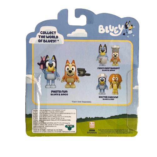 Treatsfromoz Bluey Photo Fun Figurines 4 Treatsfromoz Bluey Photo Fun Figurines