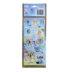 Treatsfromoz Bluey Stickers - 1 Puffy & 2 Fun Sticker Sheets - USA Stock