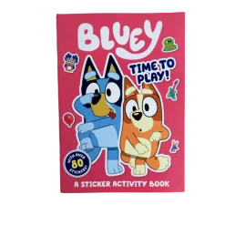 Treatsfromoz Bluey Time To Play Sticker Book