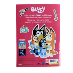 Treatsfromoz Bluey Time To Play Sticker Book