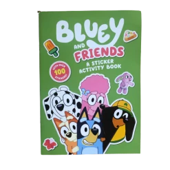 Treatsfromoz Bluey & Friends Sticker Book