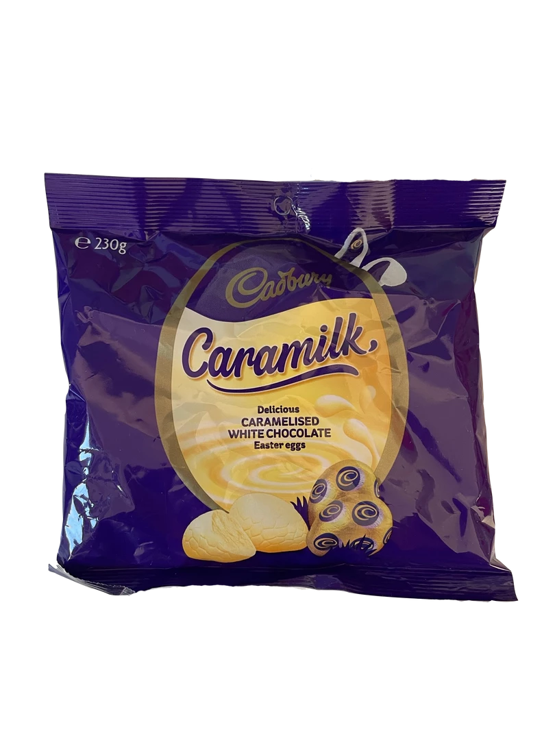 Chocolate Cadbury Caramilk Egg Bag 230g 3 Chocolate Cadbury Caramilk Egg Bag 230g