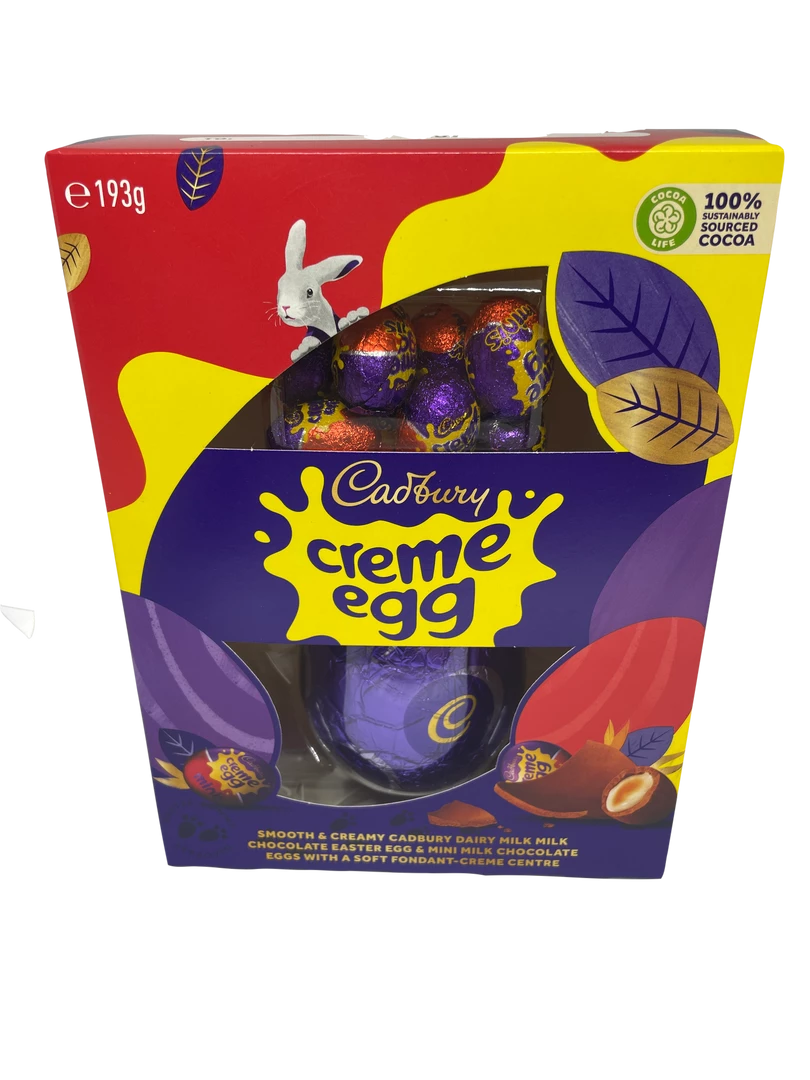 Chocolate Cadbury Creme Egg Gift Box - 193g 3 Chocolate Cadbury Creme Egg Gift Box - 193g