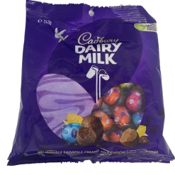 Chocolate Cadbury Dairy Milk Medium Egg Bag 243g