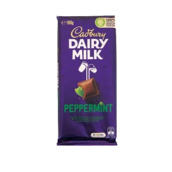 Cadbury Peppermint Chocolate Block 180g