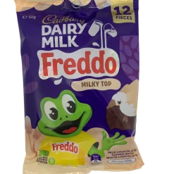 Cadbury Sharepack Freddo Milky Top 144g