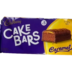 Treats From Oz Cadbury Caramel Cake Bars 105g Chocolate