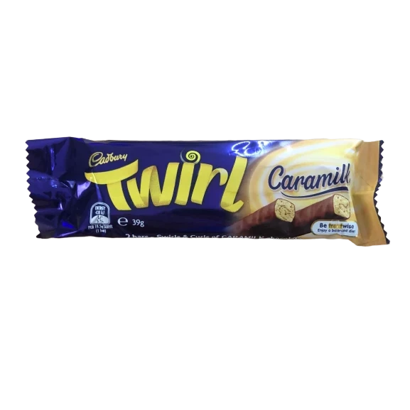 Cadbury Caramilk Twirl 39g 3 Cadbury Caramilk Twirl 39g