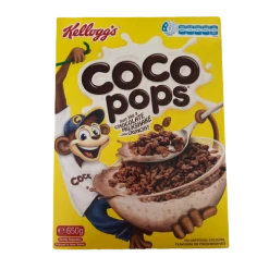 Kelloggs Kellogg's Coco Pops Chocolatey Breakfast Cereal 650g