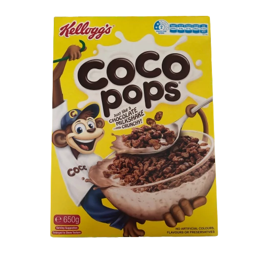 Kelloggs Kellogg's Coco Pops Chocolatey Breakfast Cereal 650g 3 Kelloggs Kellogg's Coco Pops Chocolatey Breakfast Cereal 650g