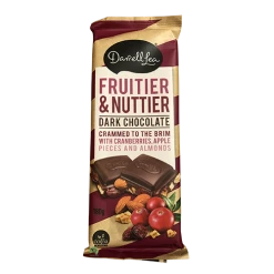 Chocolate Darrell Lea 180g - Fruitier & Nuttier Block
