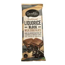 Chocolate Darrell Lea 180g - Liquorice Block