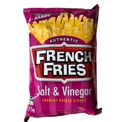 Snack Brands French Fries Salt & Vinegar 175g Chips