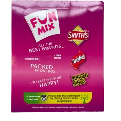 Smiths Chips Fun Mix 20 Single Serve 375g