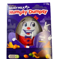 Cadbury Dairy Milk Humpty Dumpty Purple Gift Box 130g
